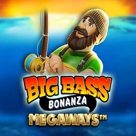 Official Slots logo: Big Bass Bonanza Megaways by Pragmatic Play at Lucky Pays Casino