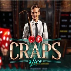 Live Craps game by Evolution – logo hosted on Lucky Pays Casino