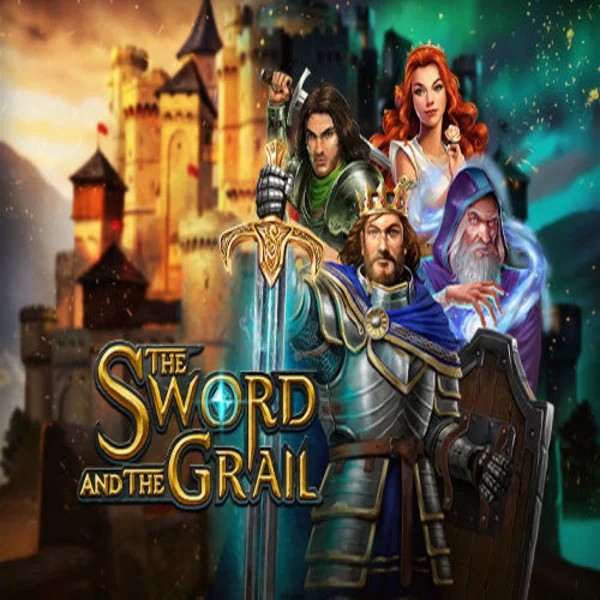 The Sword and the Grail logo – Slots by Play'n GO at Lucky Pays Casino